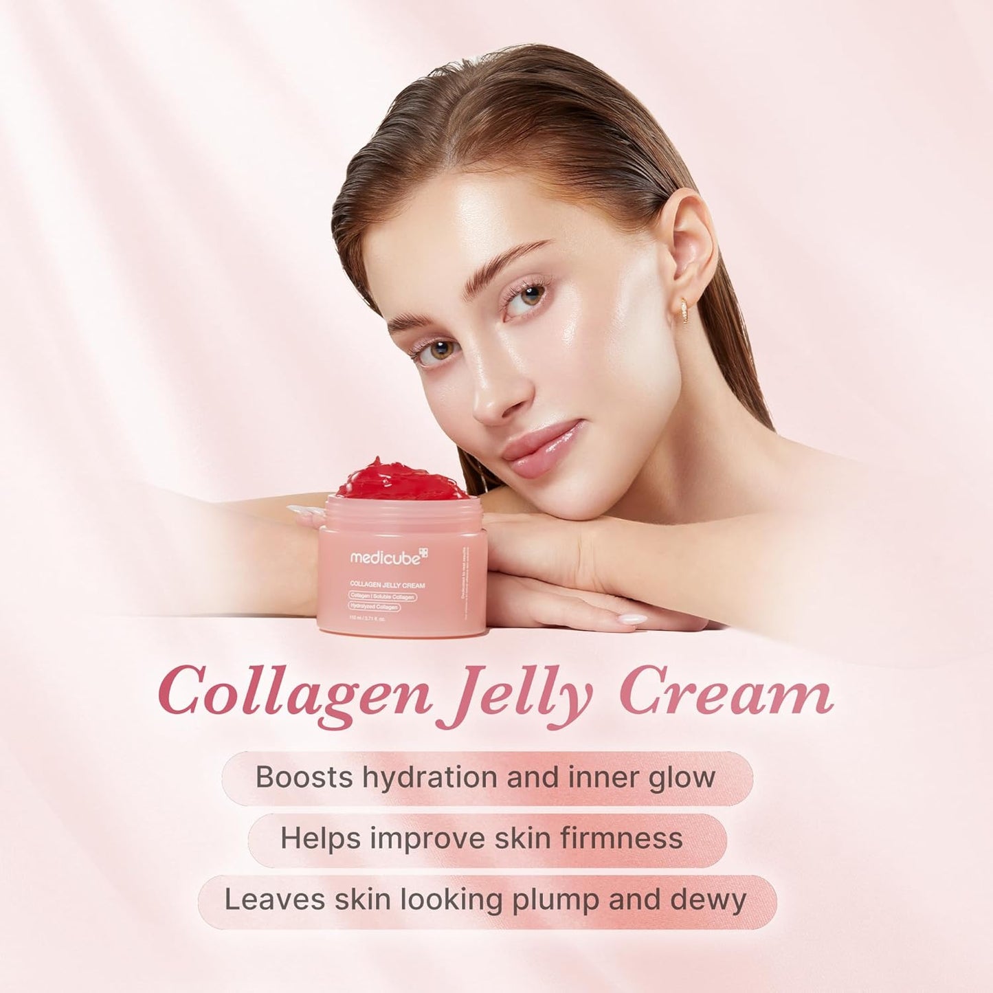 medicube High-Tech Radiance & Firming Duo: Medicube Age-R Ultra Tune 40.68 and Collagen Jelly Cream 110ml