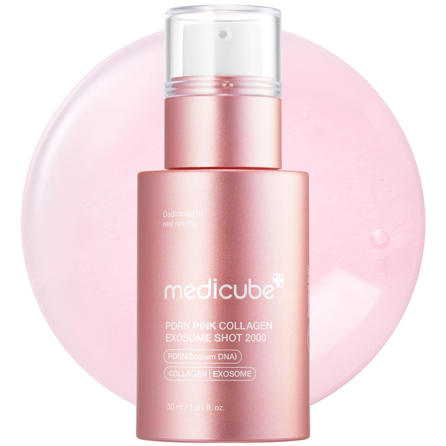 medicube Zero Exosome Shot 7,500 PPM Spicule Facial Serum | Liquid Skin Booster Serum | Exosome, AHA+BHA+PHA | Pore Care, Dead Skin Cells, Skin Texture | Korean Skin Care 1.01 fl.oz