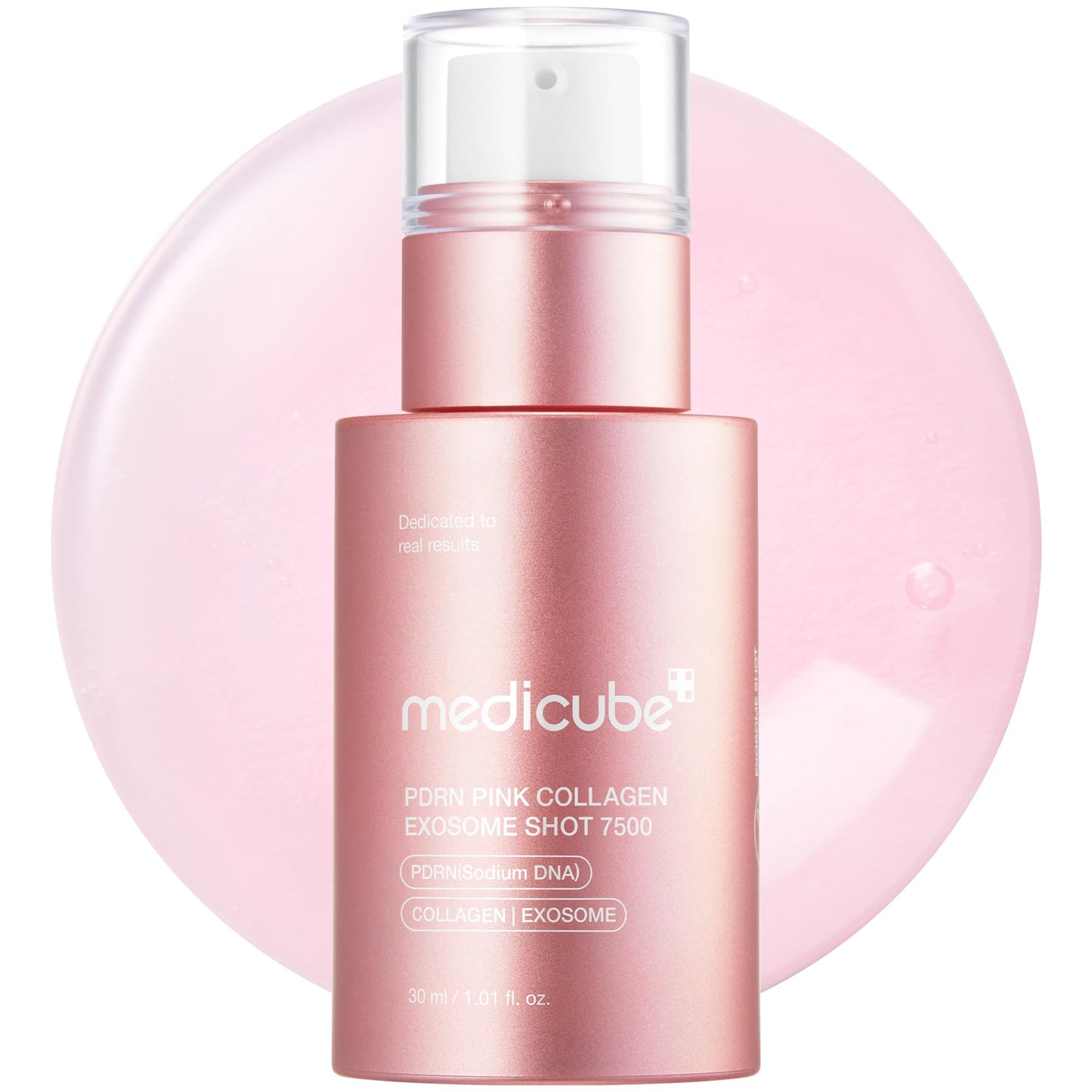 medicube Zero Exosome Shot 7,500 PPM Spicule Facial Serum | Liquid Skin Booster Serum | Exosome, AHA+BHA+PHA | Pore Care, Dead Skin Cells, Skin Texture | Korean Skin Care 1.01 fl.oz