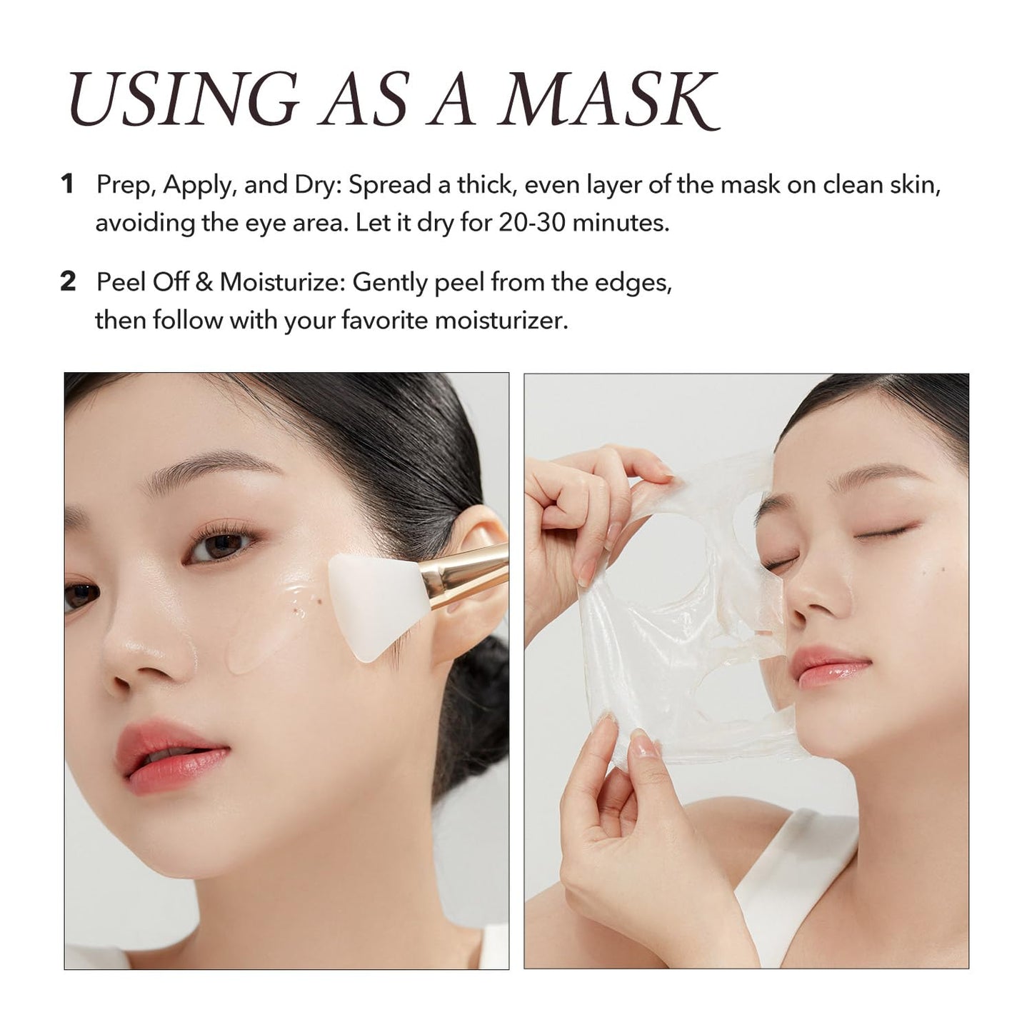 APRILSKIN Pore care & Glow Booster duo: Calendula Flower-Infused Facial Peel Off Mask, Carrotene IPMP 3-Min Quick Dry Pore Caring Clay Mask & Face Mask Applicator Jelly Brush
